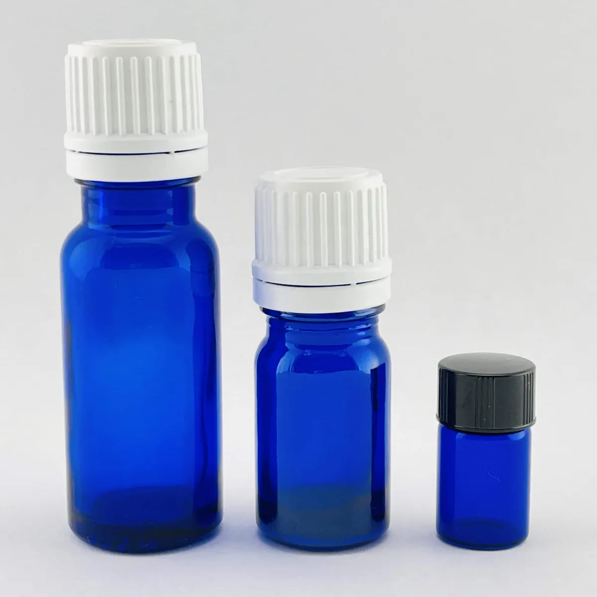 Bottles, Glass, Cobalt