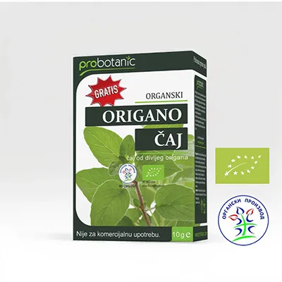 Origano čaj tester