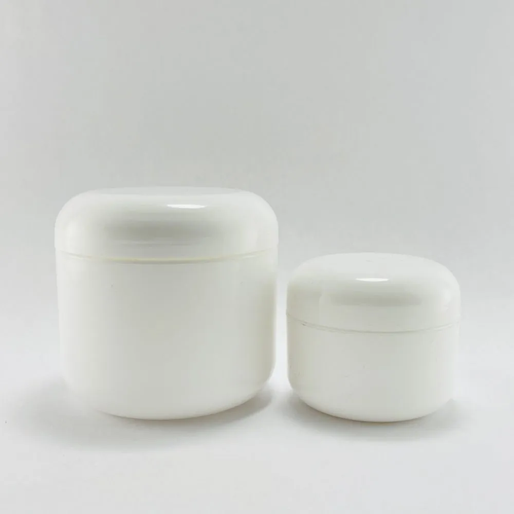 Jars, White PET Plastic