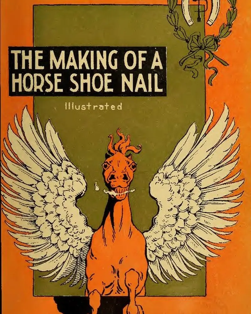 Cold-Iron Horseshoe Nail Ring