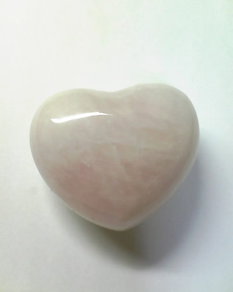 Rose Quartz Heart Stone