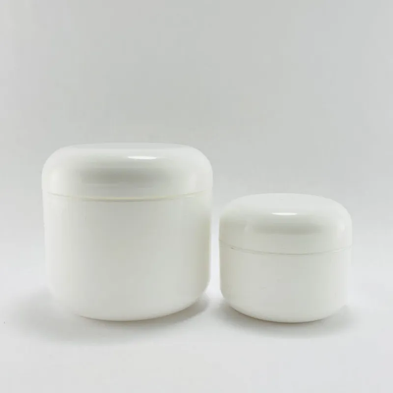 Jars, White PET Plastic