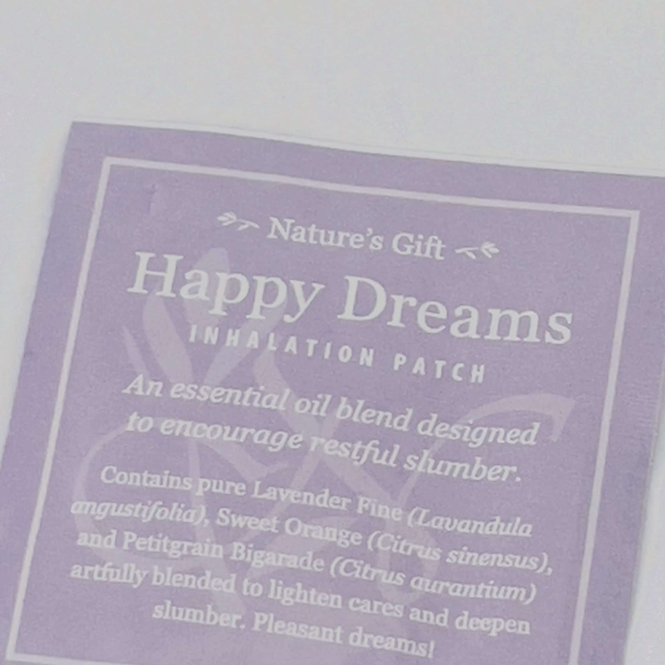 Happy Dreams Aroma Patch