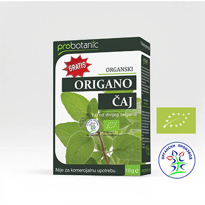 Origano čaj tester
