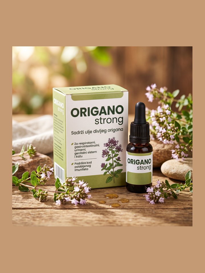 Origano Strong Softgels: story poster